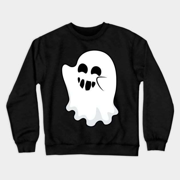 halloween ghost Crewneck Sweatshirt by CITYs